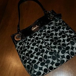 Coach Ashley Sateen Hippie Shoulder bag 17599